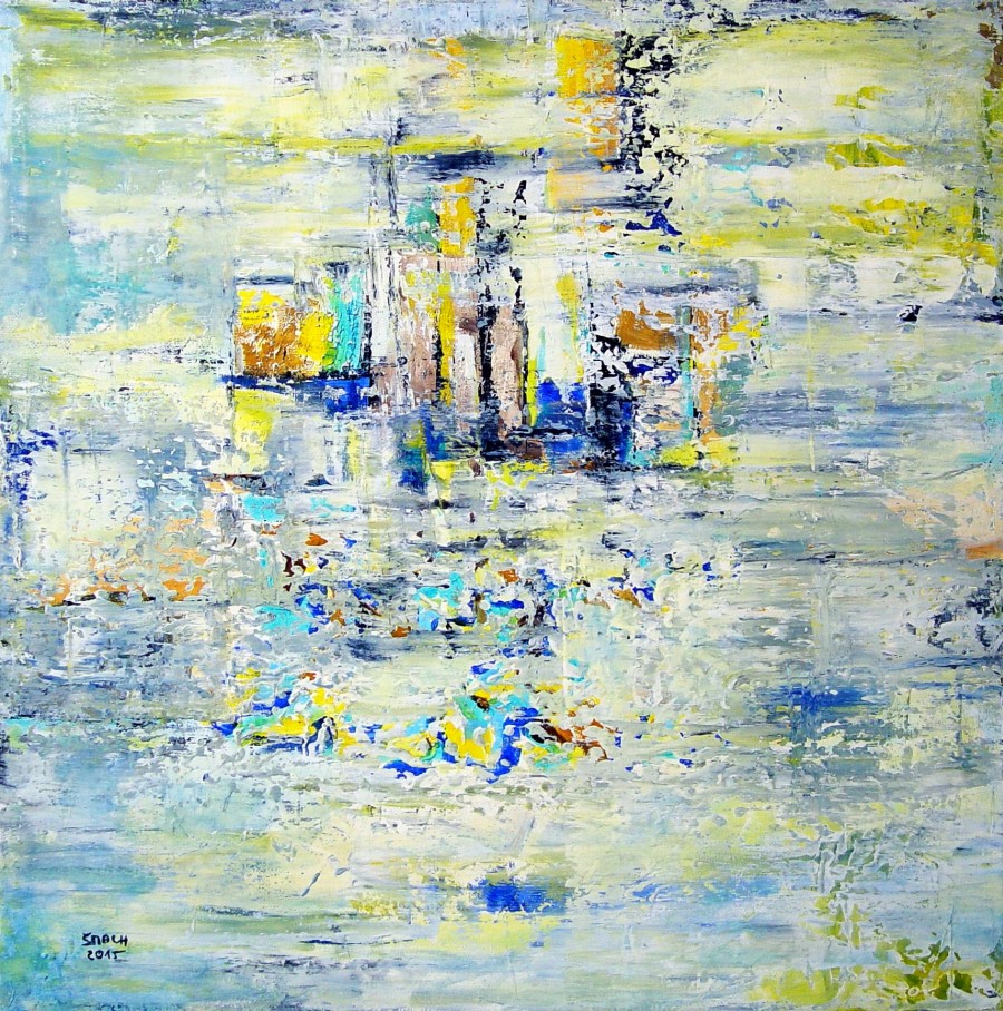 Composition AV121, Akryl na plátně, 2015