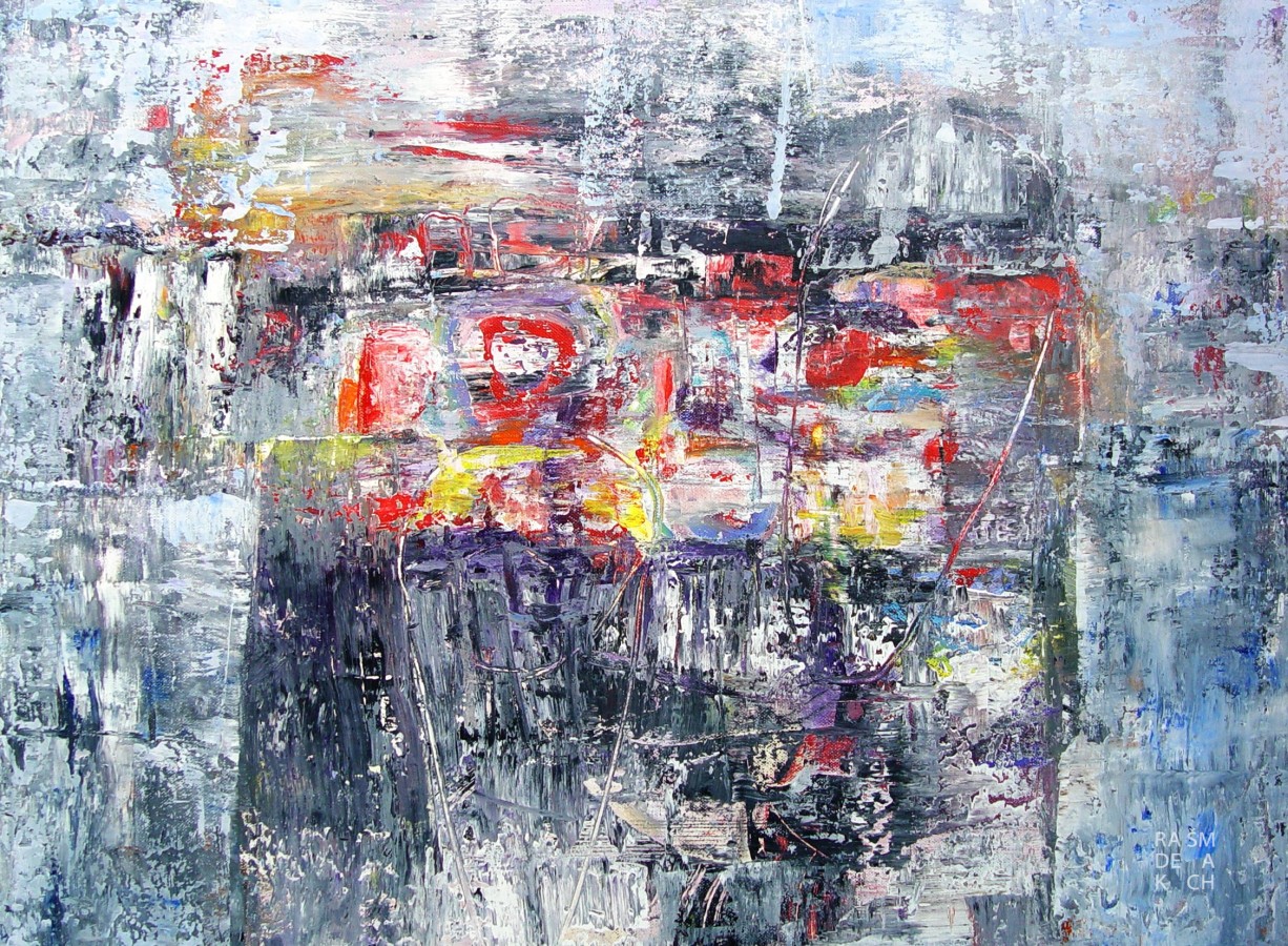 Composition RC183, Akryl na plátně, 2015